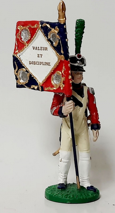 Оловянный солдатик &quot;Знаменосец Ганноверского легиона на службе Франции, 1808&quot;