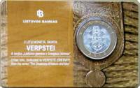() Монета Литва 2013 год 2  ""    AU