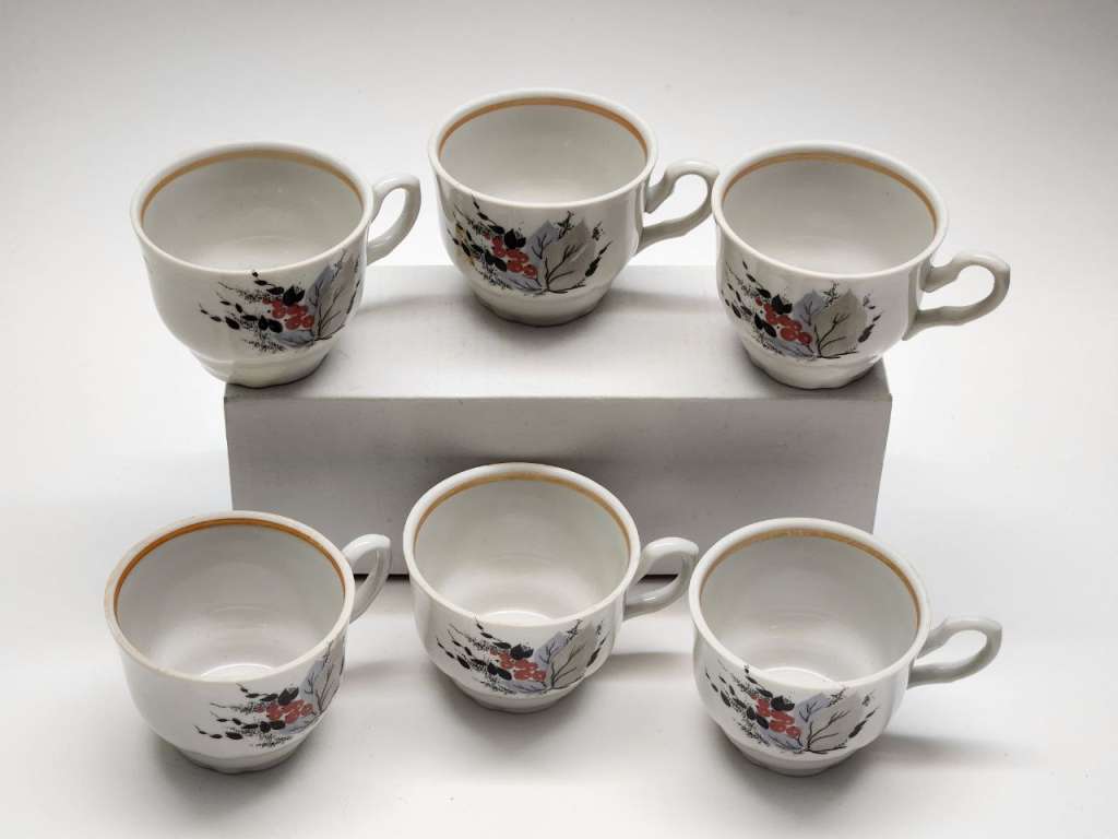 Кофейные чашки 6 штук Добруш