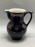 Кувшин Графин кобальт позолота Возрождение Бронницы СССР