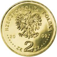 () Монета Польша 2009 год 2  ""   Северное золото  UNC