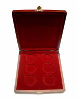 Коробка для 6 монет, диаметром 46 мм. Россия, #КР6-46-005072
