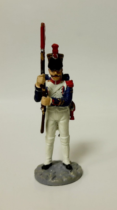 Оловянный солдатик &quot;Сержант гренадерской роты 63-го полка, 1812 г.&quot;