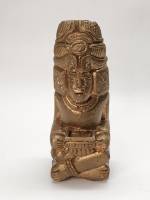 Статуэтка идол инки майя ацтеки бетон Мексика