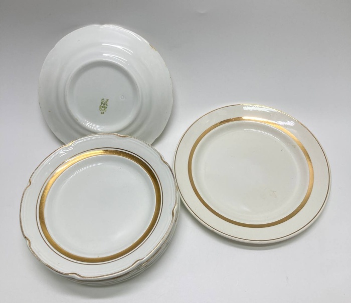 Тарелки, ЗИК Конаково, СССР, 8 шт