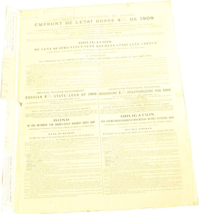 () Банкнота Россия-Финдяндия 1909 год   &quot;&quot;   VF