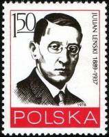 (1978-062) Марка Польша "Юлиан Ленский"    Выдающиеся деятели польской рабочей партии III Θ