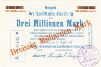 (№1923) Банкнота Германия 1923 год "30,000,000,000 Mark"