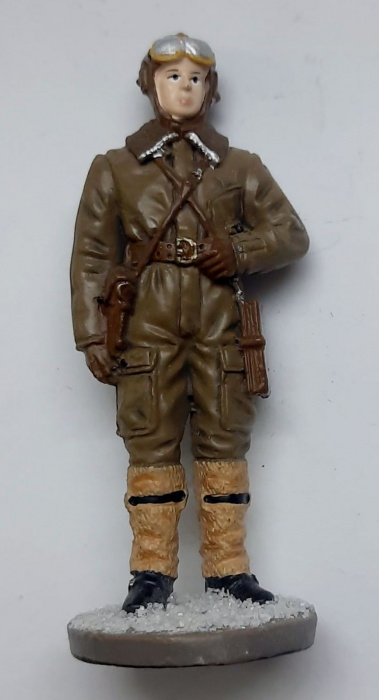 Оловянный солдатик &quot;Пилот ВВС в зимней полетной форме, 1941-1943 гг.&quot;