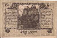 (№1920) Банкнота Австрия 1920 год "10 Heller"