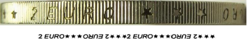 (004) Монета Австрия 2012 год 2 евро &quot;10 лет наличному обращению Евро&quot;  Биметалл  UNC