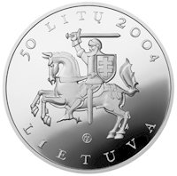 () Монета Литва 2004 год 50 лит ""   AU