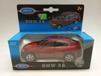 Модель авто BMW x6 Welly в коробке