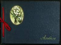 Альбом с фотографиями "Звезды кино", XX  век, 20 листов, 41 фото