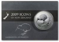 (№2009km322) Монета Новая Зеландия 2009 год 1 Dollar (Иконки Новой Зеландии)