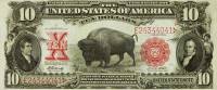 (№1901P-185a.8) Банкнота США 1901 год "10 Dollars" (Подписи: Elliott  White)