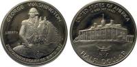 (1982s) Монета США 1982 год 50 центов   250 лет Джорджу Вашингтону Серебро Ag 900  PROOF