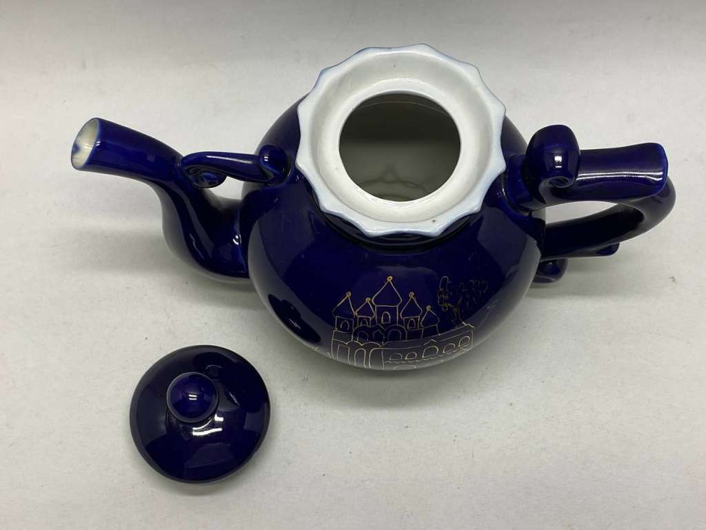 Чайник кобальт Бронницы Новгород