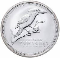 (2003) Монета Австралия 2003 год 2 доллара "Австралийская кукабура" Серебро Ag 999 Серебро Ag 999  U