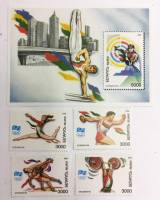 Набор из 4 марок + 1 блока, Беларусь, Негашеные, III O (сост. на фото) 