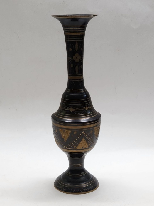 Ваза латунь Индия высота 30 см