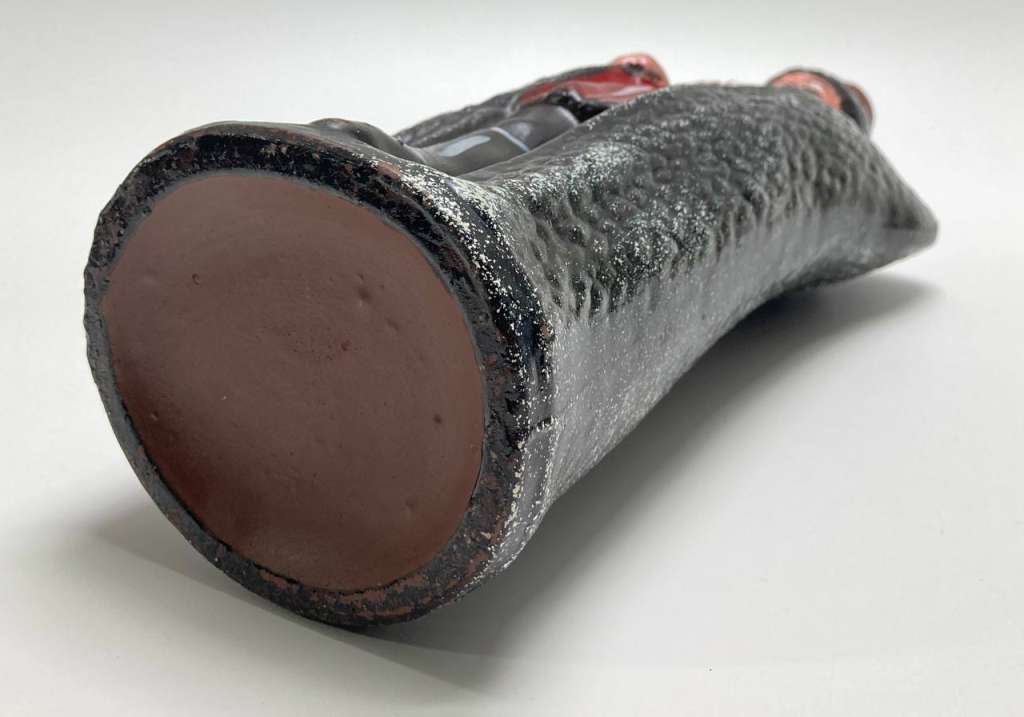 Бутылка джигит коллекционная, керамика