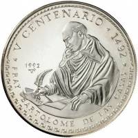 () Монета Куба 1992 год 3000  ""   Биметалл (Серебро - Ниобиум)  UNC