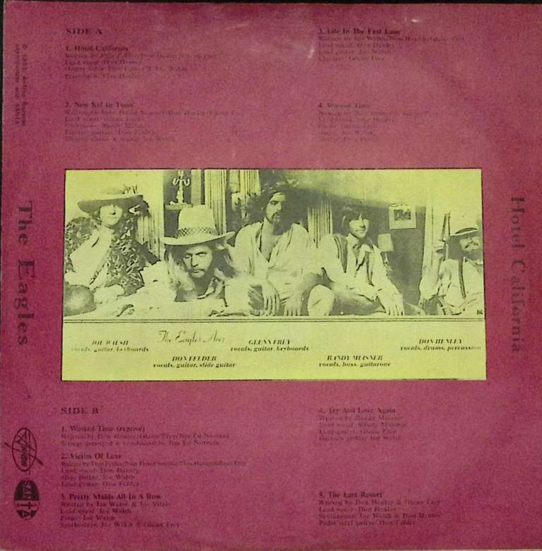 Пластинка виниловая , Hotel California Anlon 300 мм. Excellent