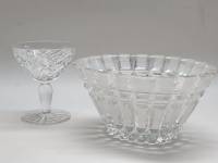 Салатник и креманка-конфетница хрусталь СССР