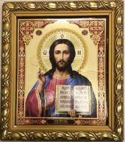 Икона "Спаситель" в раме (сост. на фото)