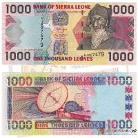Банкнота Сьерра-Леоне 2006 год 1 000 леоне Баи Буре   UNC