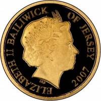 (№2007km173) Монета Джерси 2007 год 1 Pound (Принцесса Диана)