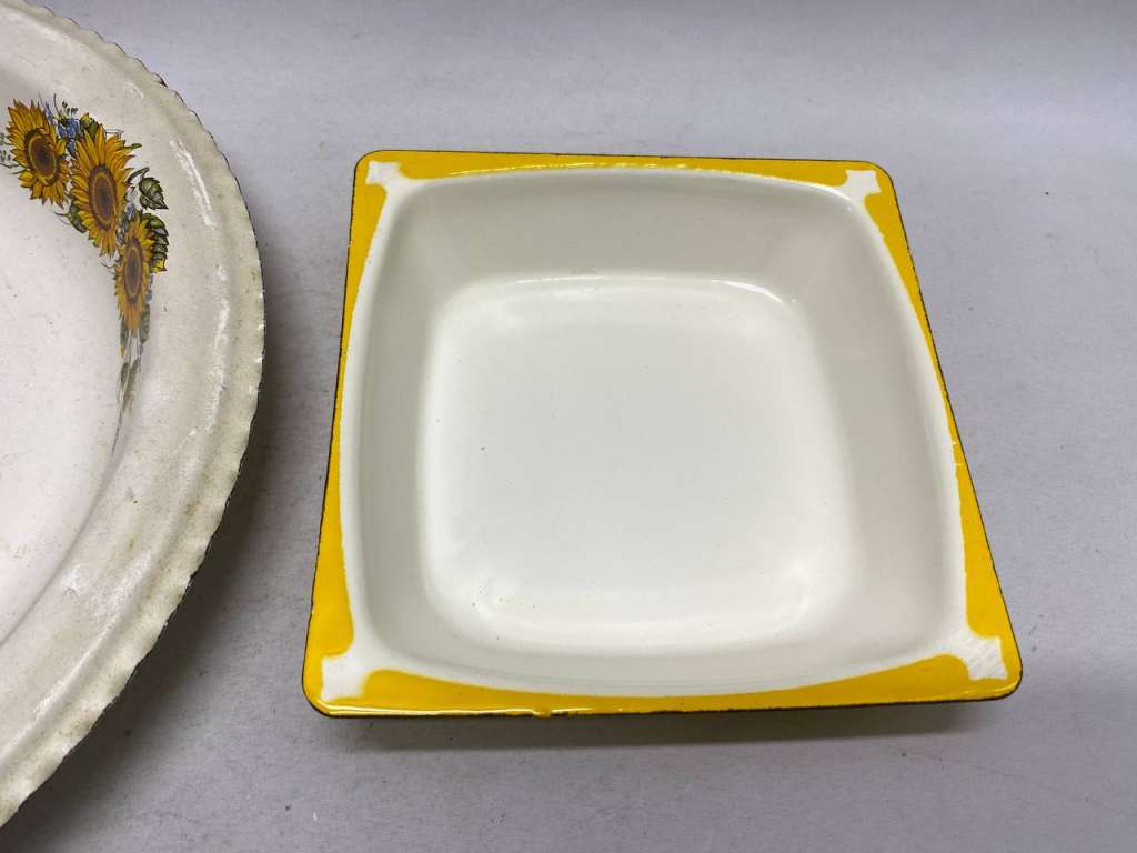 Блюдо эмалированное 2 шт