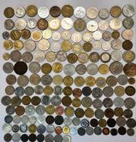 Набор иностранных монет 160 штук