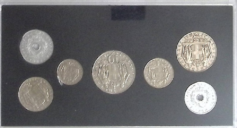 Набор монет Греции 1968-1970 7 шт (сост на фото)