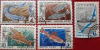 1966-092-96  Серия Набор марок (5 шт) СССР  Промысловые рыбы Байкала II Θ