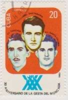 (1983-031) Марка Куба "Революционеры Кубы"    30 лет штурма казарм Монкада III Θ