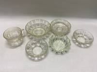 Конфетницы, розетки, чашка, стекло 6 предметов