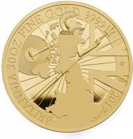 (№2017) Монета Великобритания 2017 год 800 Sterling (Британия)