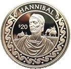 () Монета Либерия 1997 год 20  ""    AU