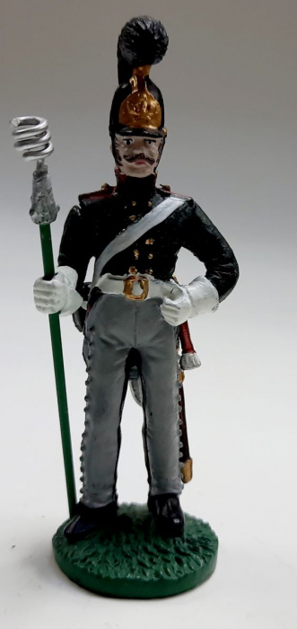 Оловянный солдатик &quot;Рядовой армейской конной гвардии, 1806-1807 г.&quot;