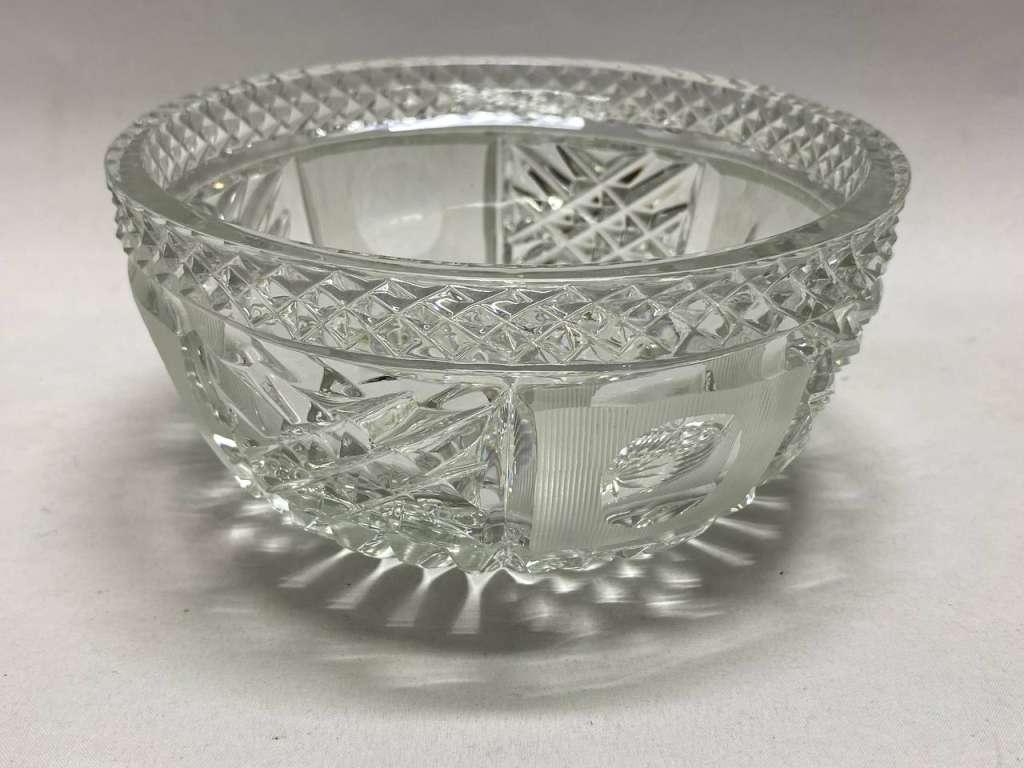 Салатники хрусталь СССР 2 шт