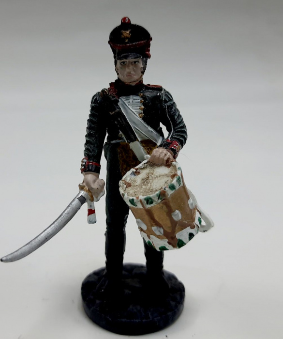 Оловянный солдатик &quot;Барабанщик армейской пешей артиллерии, 1814 г.&quot;