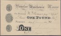 (№1829) Банкнота Австралия 1829 год "1 Pound"