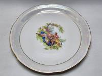 Блюдо круглое Кубаньфарфор 36 х 4 см Пастух и пастушка