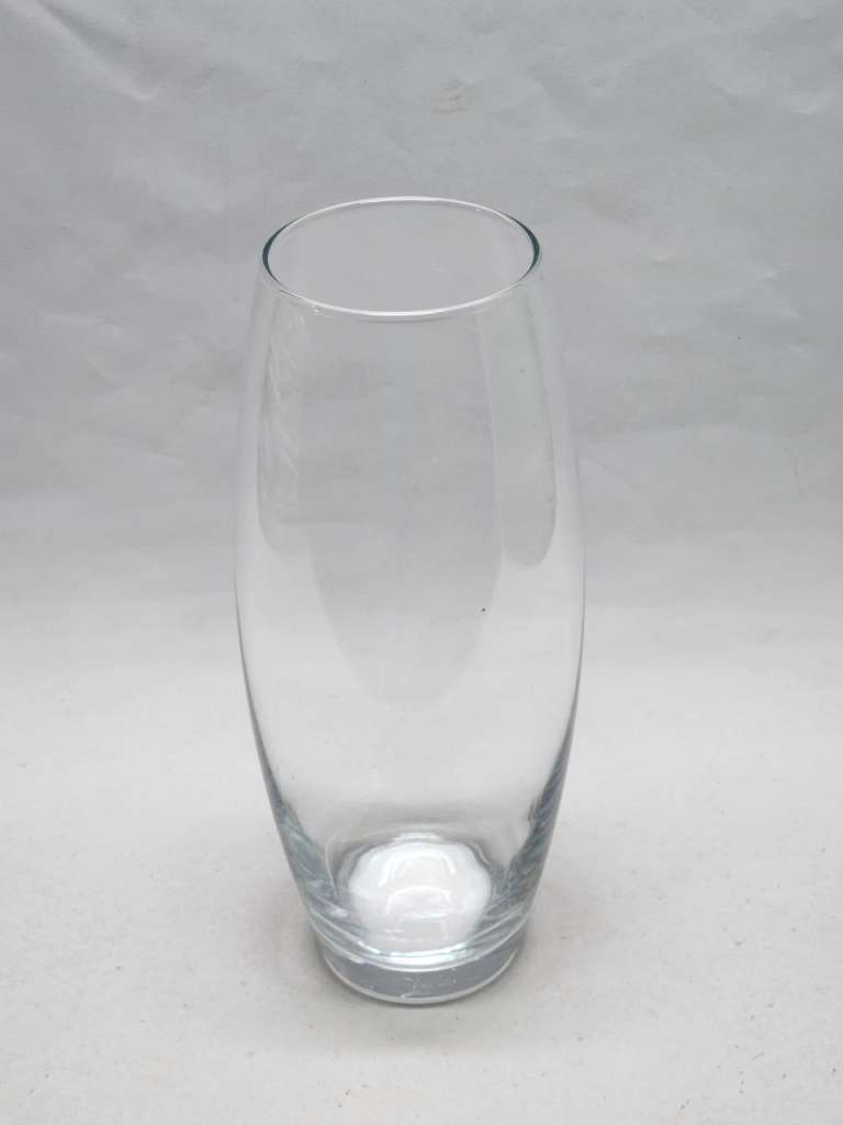 Ваза прозрачная стекло высота 26 см