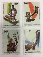 --  Набор марок Руанда 4 шт.  Негашеные , III O