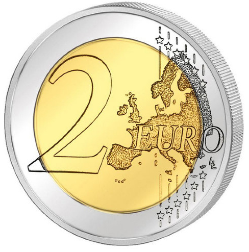 (013) Монета Греция 2016 год 2 евро &quot;Димитрис Митропулос&quot;  Биметалл  UNC