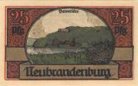 (№2017) Банкнота Германия (Без даты) 25 Pfennig"