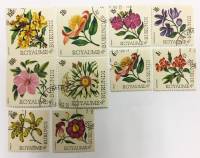 --  Набор марок Бурунди 10 шт.  Гашёные , III Θ